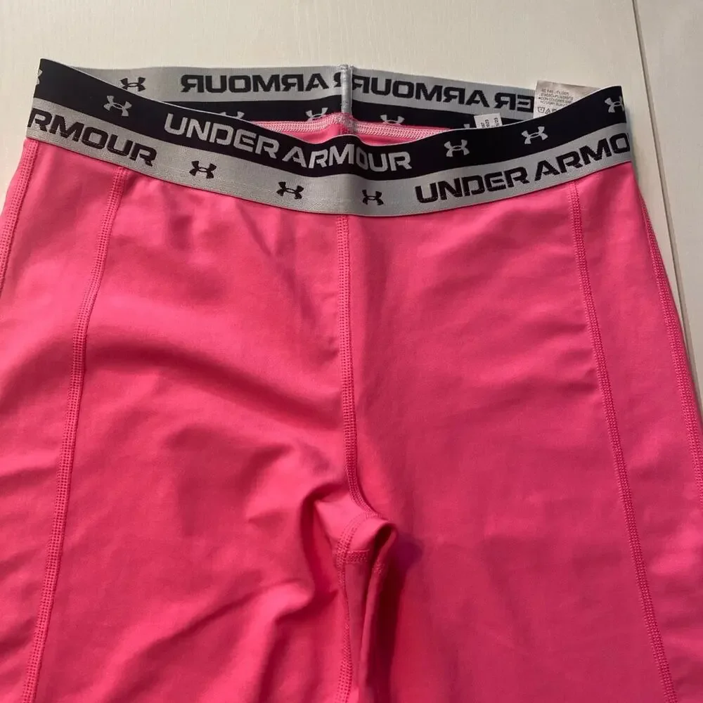 Hot Pink Youth large Under Armour leggings